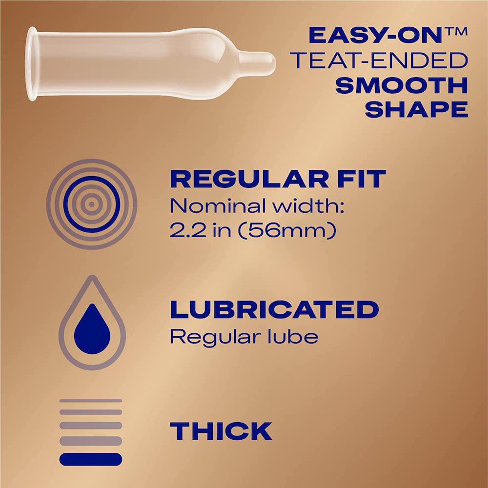 Durex Avanti Bare Real-Feel Condoms (Latex-Free) by Condomania